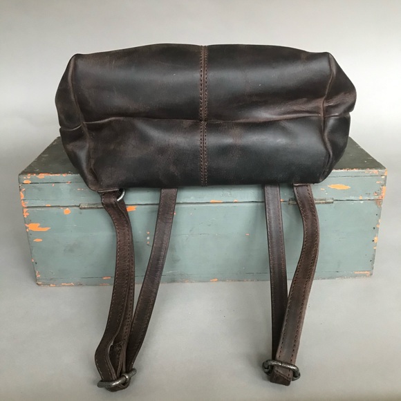 KASZER Buffalo Leather Backpack #20081 C6 - Picture 8 of 12